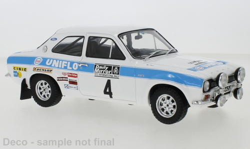 Ford Escort Mk.I RS 1600 No.4 RAC Rally 1972 Clark/Mason - 1:18